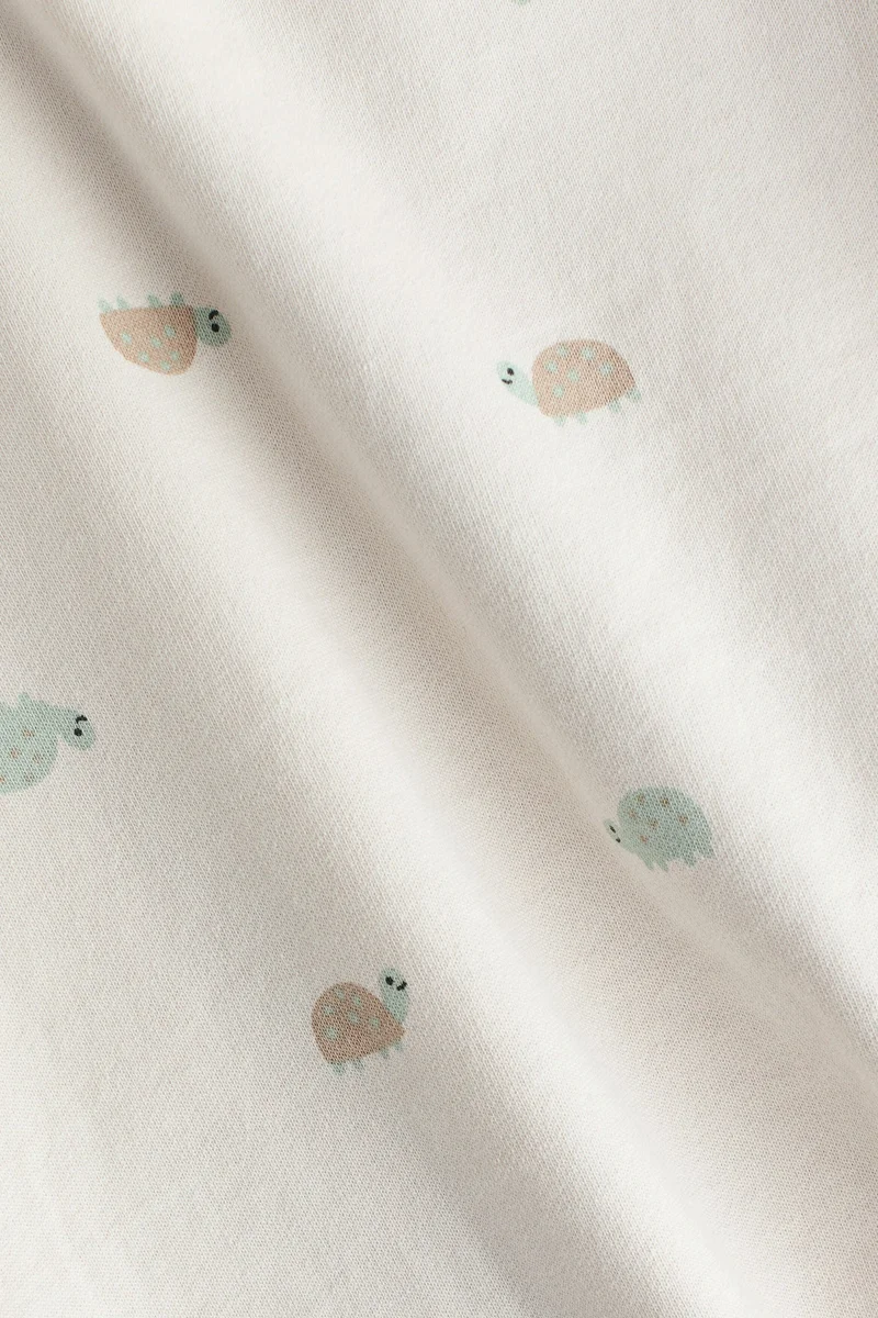 اتش اند ام بلوزة من القطن السميك