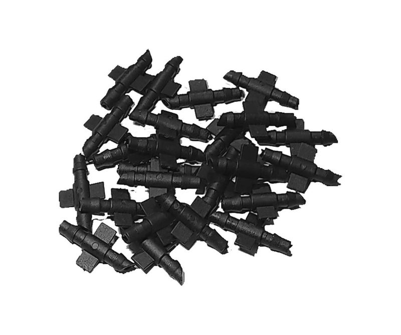 Pinolex Drip Irrigation Kit - 4mm Pipe Connector Joint, Leak Proof, Pack of 100 Pieces, Drip Irrigation Kit for Home Garden Essential Accessories for Efficient Watering - Image 1