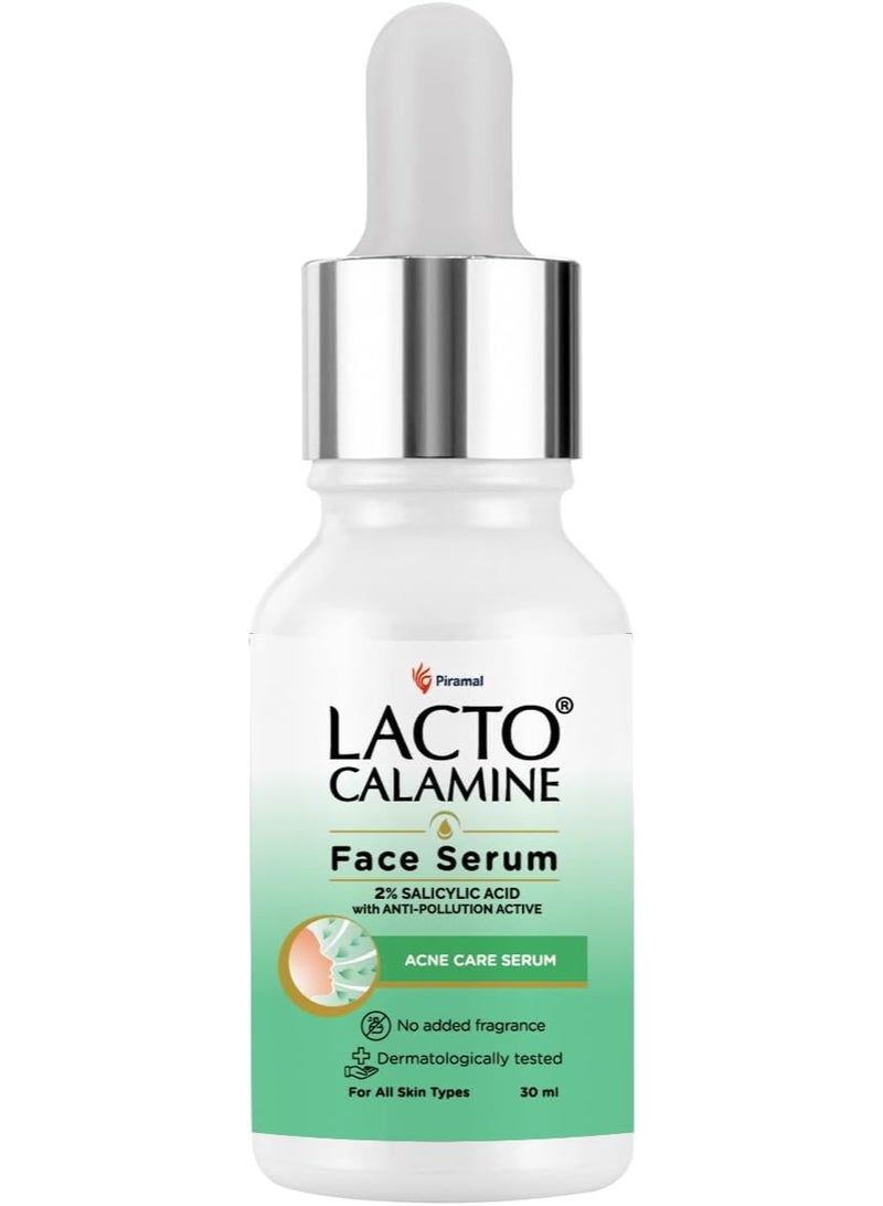 Lacto Calamine 2% Salicylic Acid Serum | 30ml | Face Serum For Acne, Blackheads, Oil control & Open Pores | Serum For Clear Skin | Face Serum for Women & Men | Dermatologically Tested & Fragrance Free - Image 4