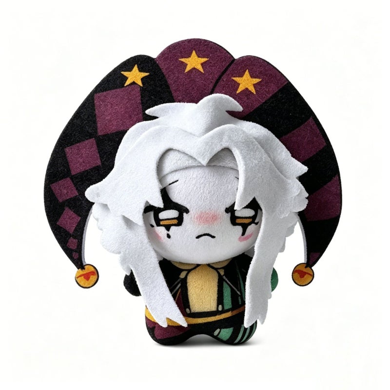 Circus Plush Doll Pierrot Harlequin - Image 5