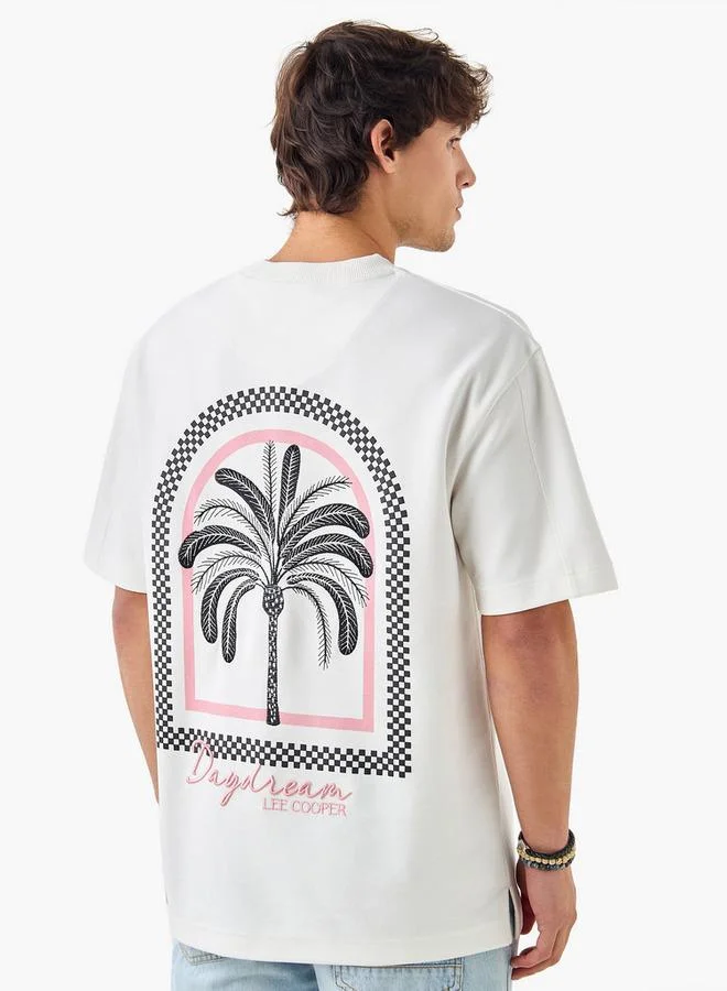 Lee Cooper Palm Tree Print T-shirt