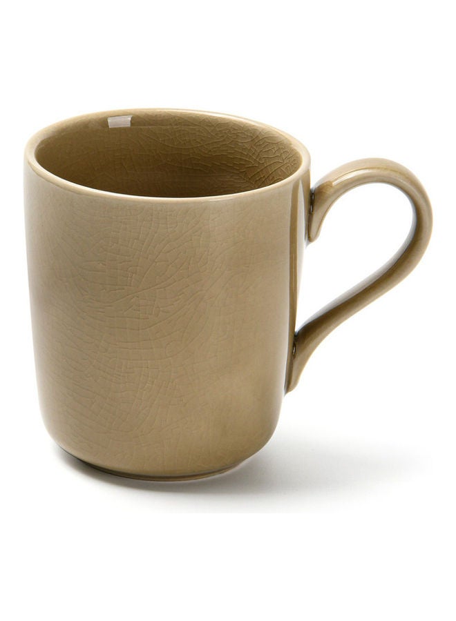 NIBEMINENT Ceramic Cup Brown 400ml - Image 1