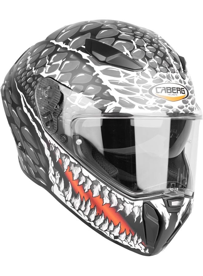 CABERG HELMETS خوذة درفت إيفو II كاملة الوجه من الألياف الزجاجية - Image 2
