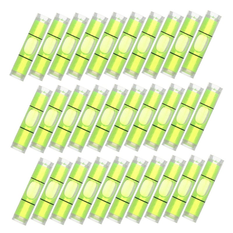 50Pcs Mini Bubble Levels 8x23mm Horizontal Spirit Level Tool For Picture Hanging Installation - Image 2