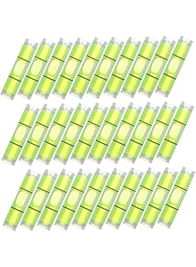 50Pcs Mini Bubble Levels 8x23mm Horizontal Spirit Level Tool For Picture Hanging Installation - Image 1