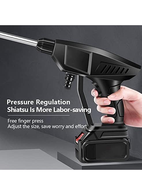 ElevatePro ElevatePro Upgraded Portable High Pressure Automatic CarBike Washer  - Image 5