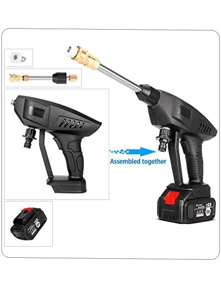 ElevatePro ElevatePro Upgraded Portable High Pressure Automatic CarBike Washer  - Image 4