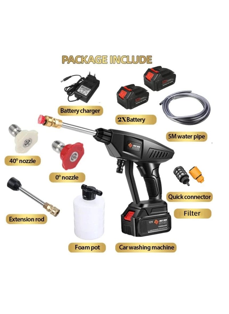 ElevatePro ElevatePro Upgraded Portable High Pressure Automatic CarBike Washer  - Image 2