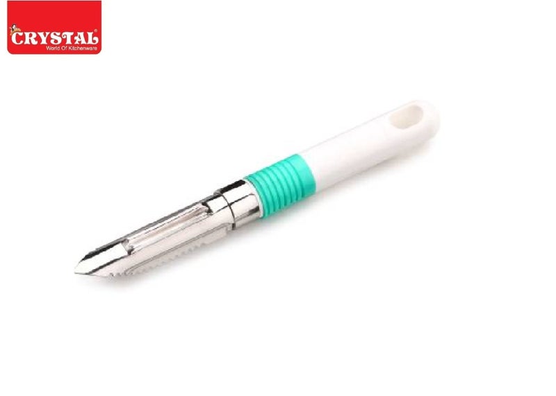 Crystal Stainless Steel Peeler Cum Scraper, Standard, Assorted - Image 2