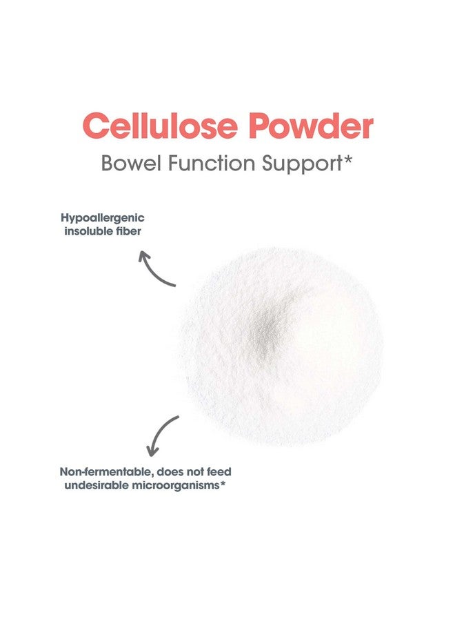 اليرجي ريسيرتش جروب مسحوق السليلوز من Allergy Research Group - مسحوق السليلوز الجريزوفولفين، مكمل غذائي للألياف غير القابلة للذوبان بتركيز 2000 ملجم، سليولوز مسحوق، غير قابل للتخمير، مضاد للحساسية - 8.8 أونصة - Image 5