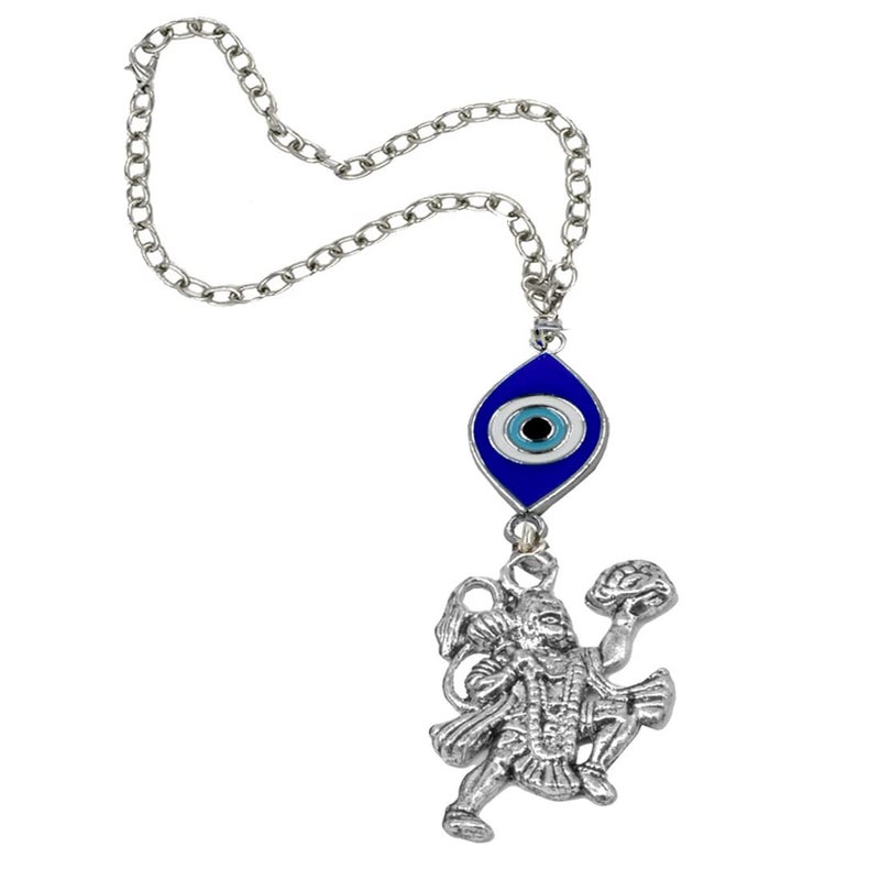 AFH Lord Flying Hanuman Religious Evil Eye Hanging for Protection and Good Luck Dream Catcher Positive Vibes Balcony, Gift, Vehicle, Wind Chimes - Image 3