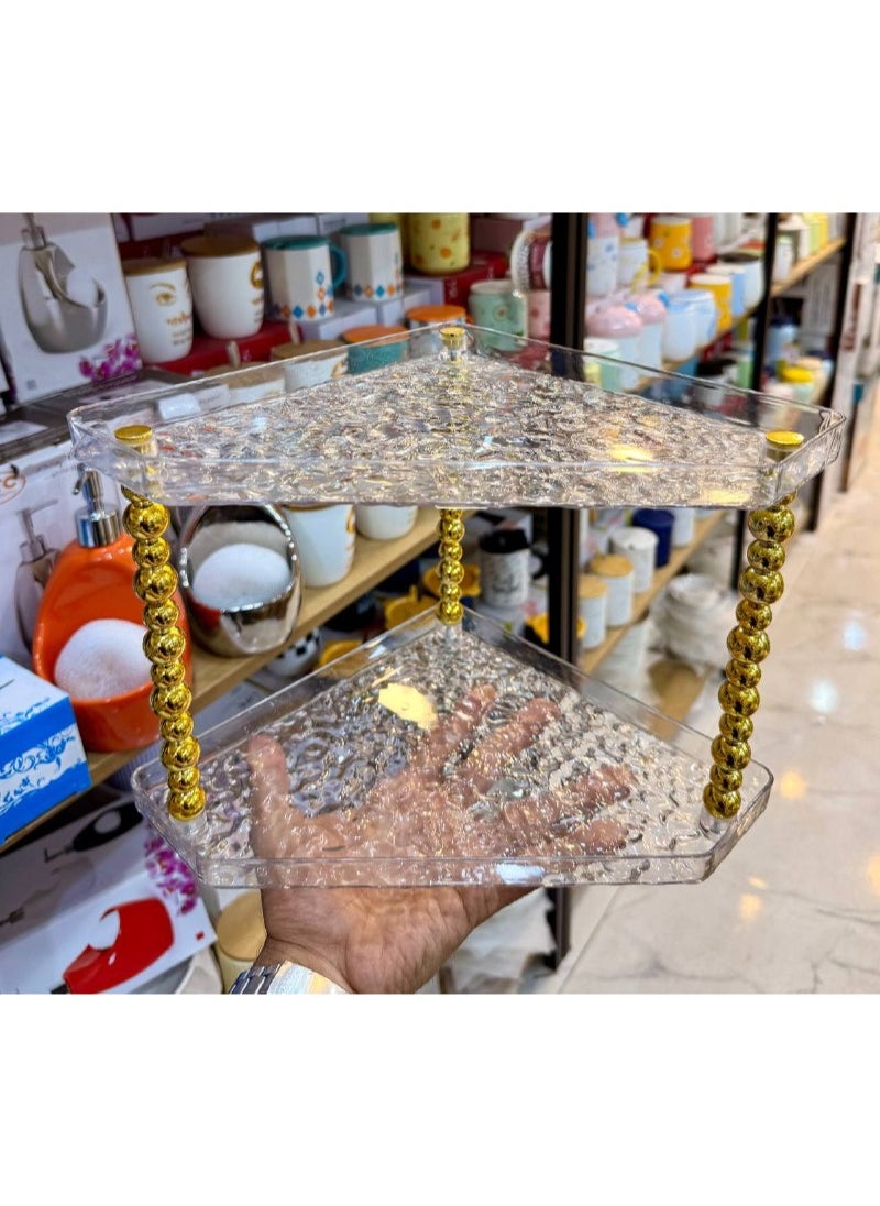ماركة غير محددة ركنه الكريستال الاكريليك 2دور متعدد الاستخدامات مقاس30سم*20سم  - Image 1