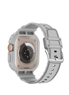GULFLINK Band + Case Sports Wrist For Apple Watch 8 Ultra 49mm Gray  - Image 2