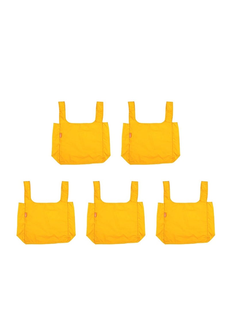 bagpodz BagPodz - Reusable Bag and Storage System (Contains 5 Bags) - Saffron Yellow - BPZ-5P0-YELLOW  - Image 1