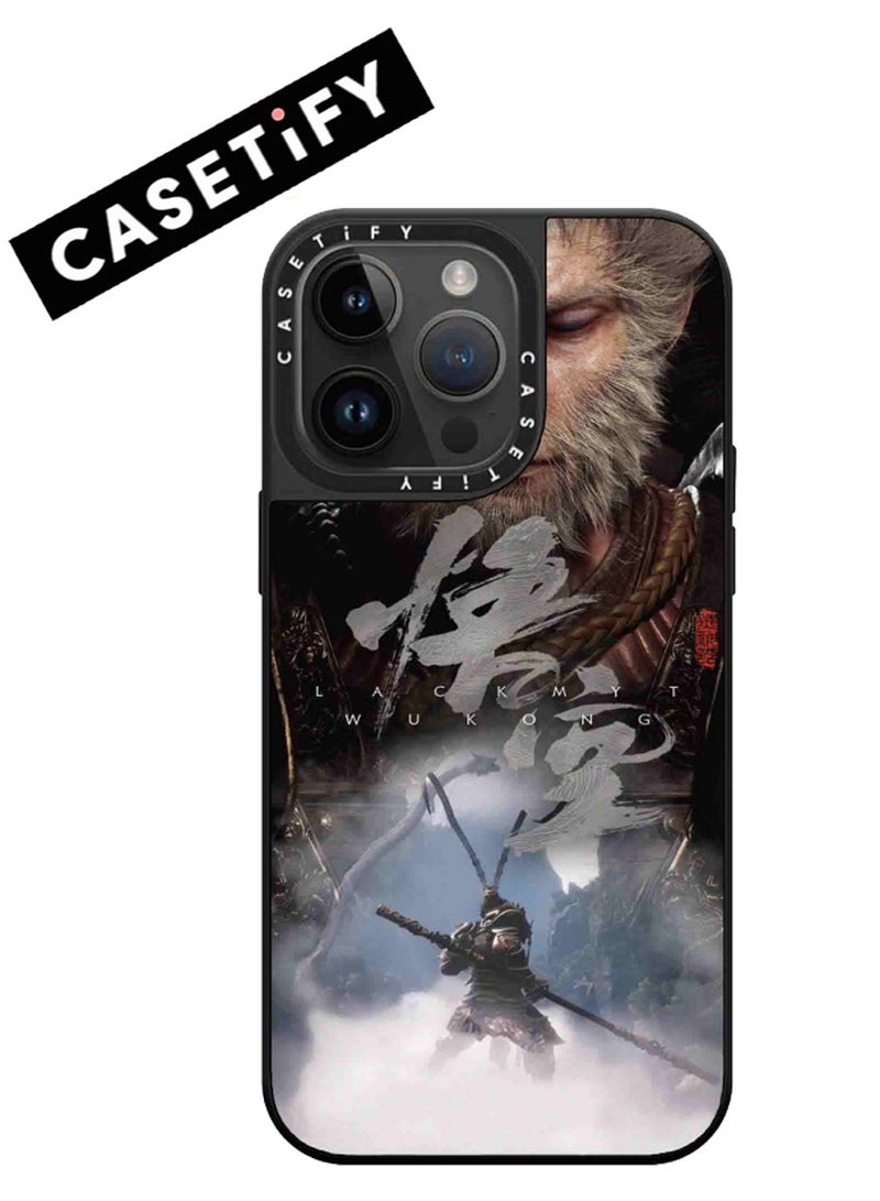 Casetify Apple iPhone 15 Pro Max Case Wukong Magnetic Adsorption Phone Cover - Mirror Face - Image 1
