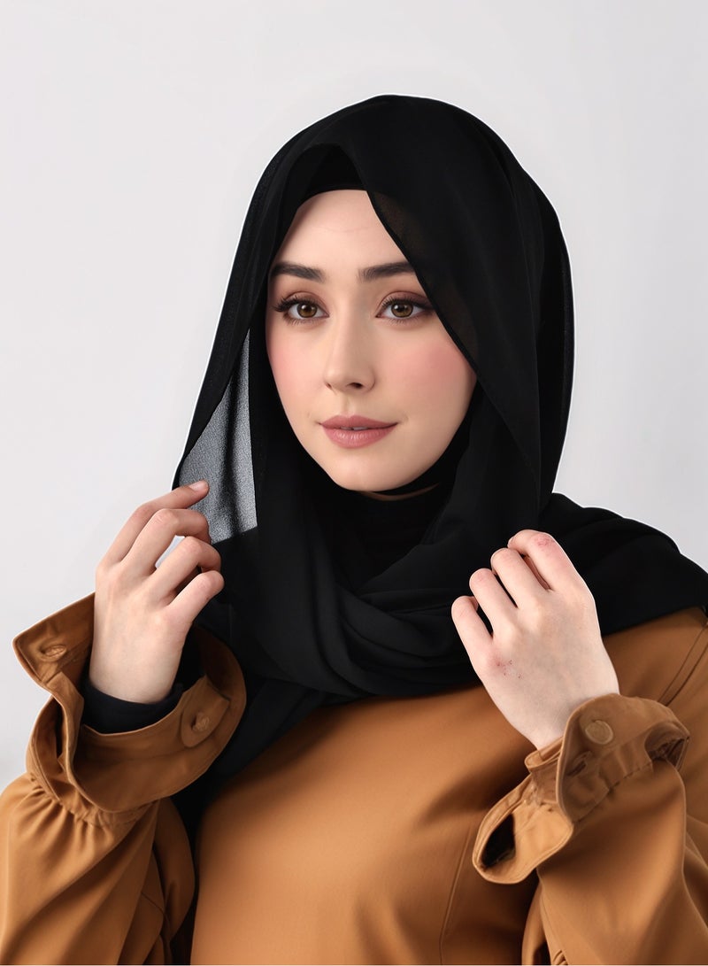 Hijab Scarf with Undercap Set Women Prayer Clothing Essential  - Image 1