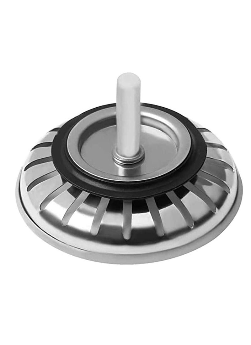 Y&D Sink Strainer Kitchen Basket Replacement Stainless Steel Waste Plug Basin Filter Stopper For Bathroom Accessories  - Image 4