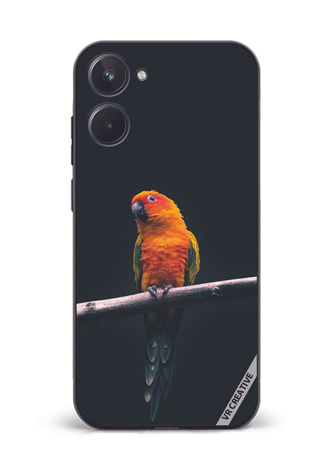 VR CREATIVE Protective Case Cover For Realme 10 Bird Design Multicolour - Image 1