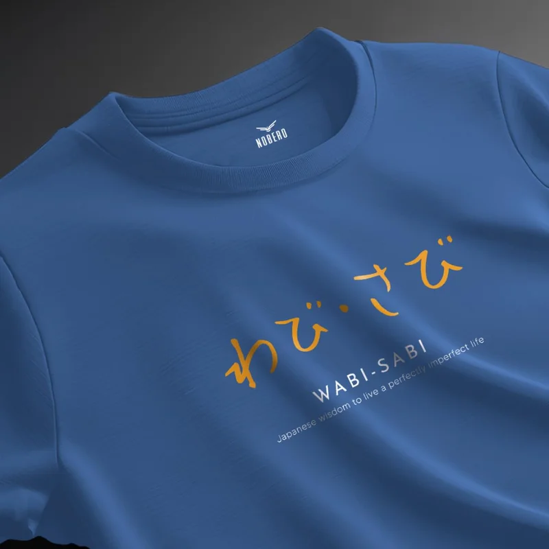 NOBERO  Marine Blue Regular Fit T-Shirt for Men for Men | Best Price UAE