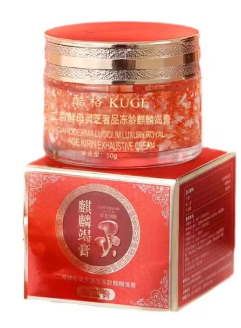 Kuge Ganoderma Lucidum Luxury Royal Ade Kirin Exhaustive Cream 50gm - Image 1