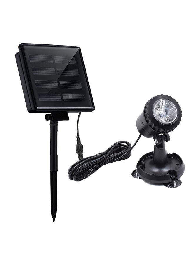 NIBEMINENT Waterproof Solar Powered Garden Light Black 15x9.5x10.5centimeter 
