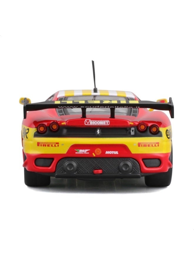 Bburago B18-36303 Ferrari Racing F430 GT2 2008 Super Car Childrens 1:43, Red - Image 5