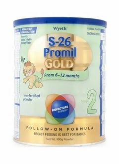 S26 Promil Gold Follow On Baby Formula Milk, Stage 2, 6-12 Months, 900g 