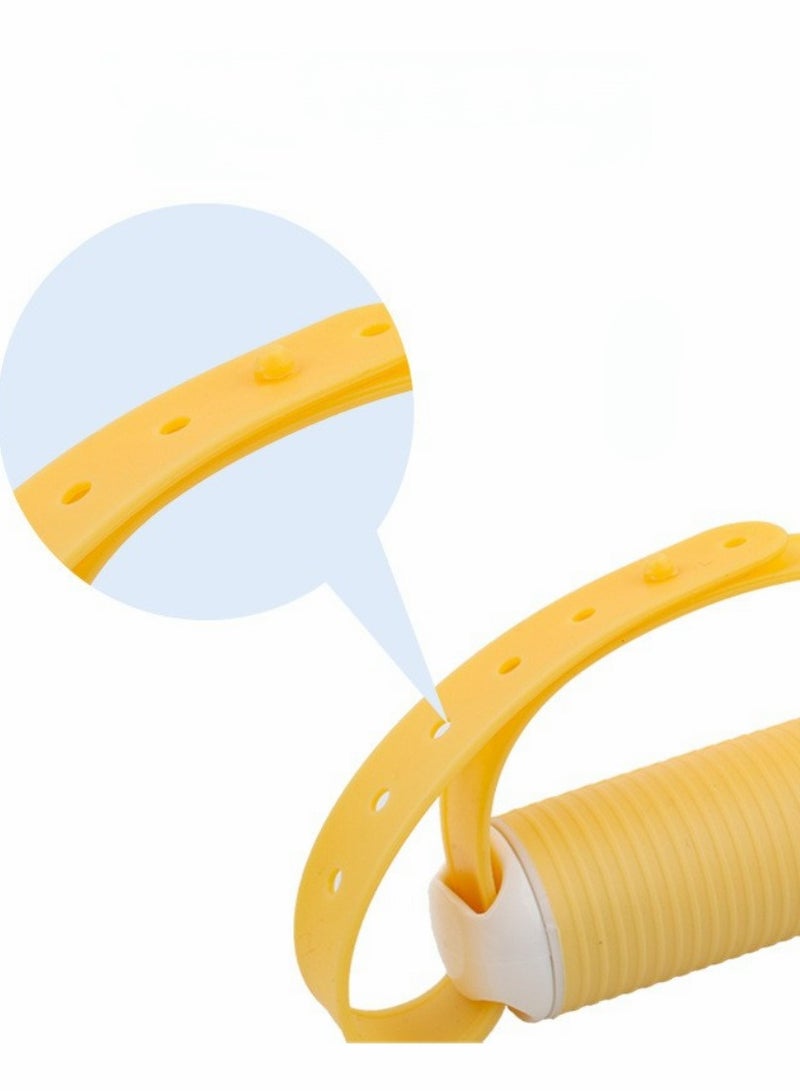 Barakah Flexible Stainless Steel Fork, Parkinsons Utensils, Aids for Disabled Patient Elder Arthritis People Handicapped, Adjustable Silicone Strap 361 Degree Rotatable Dining Utensils Eating Aids (Spoon) - Image 3