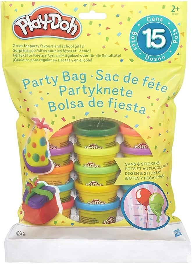 Play-Doh Play-Doh Dough 15 Cans Party Bag (18367) 