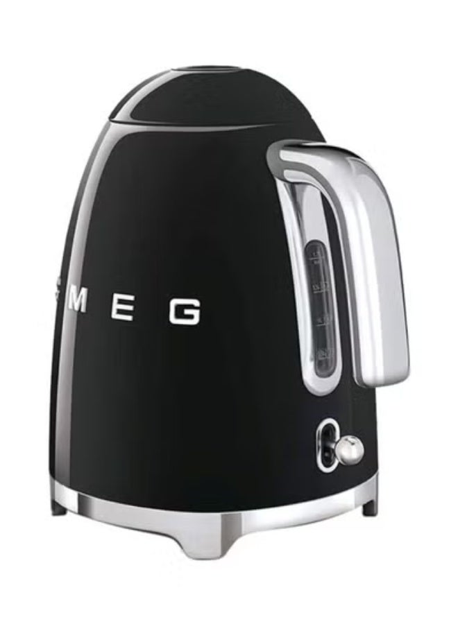smeg 50's Retro Style Aesthetic Electric Kettle 1.7 L 2400 W KLF03BLEU Black/Silver - Image 2