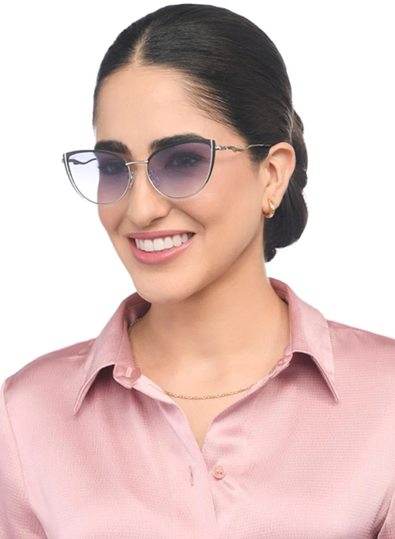 Vincent Chase  Women's UV Protection Cat Eye Sunglasses - VC S15802 - Lens Size: 59 Mm for Women | Best Price UAE