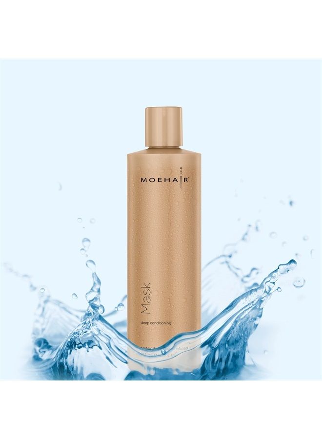 MoeHair قناع الشعر العميق بالزبدة الشيا والبروتين (12 أونصة سائلة) - Image 2