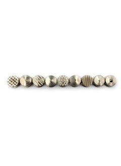 Fozti Fozti Texturing Hammer with 9 Interchangeable Heads for Pattern Creation on Metal Surface Leather Wax Plastic etc for Jewellery Making Model Making Metalsmith Metal Workshops Hobby Crafts  - Image 3
