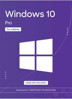 Windows Windows 10 Pro (32 and 64 bit) for Lifetime | Digital License | SAME DAY DELIVERY 