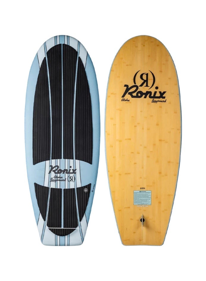 RONIX WAKESURF 2026 - Aloha Longboard - Marsh 'Mellow' - Mist / Bamboo - Image 1