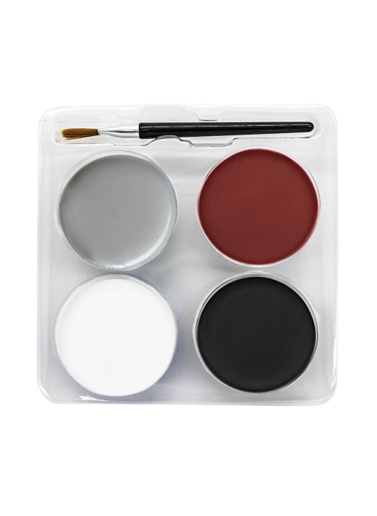 Generic - Aqua Dracula Face Paint Kit - Image 1
