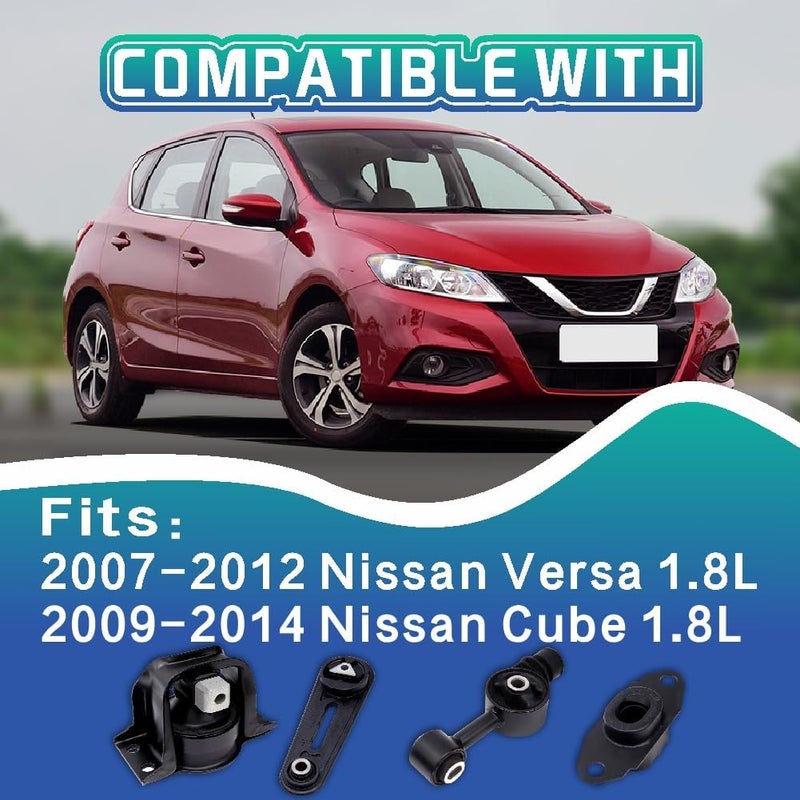 YBDDZH Engine Motor and Transmission Mount Kit for Nissan - Image 2