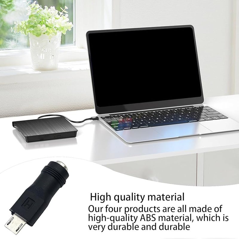 DC5521 Female To Male USB C To DC Adapter Charging Connector For Laptop PC - Image 4