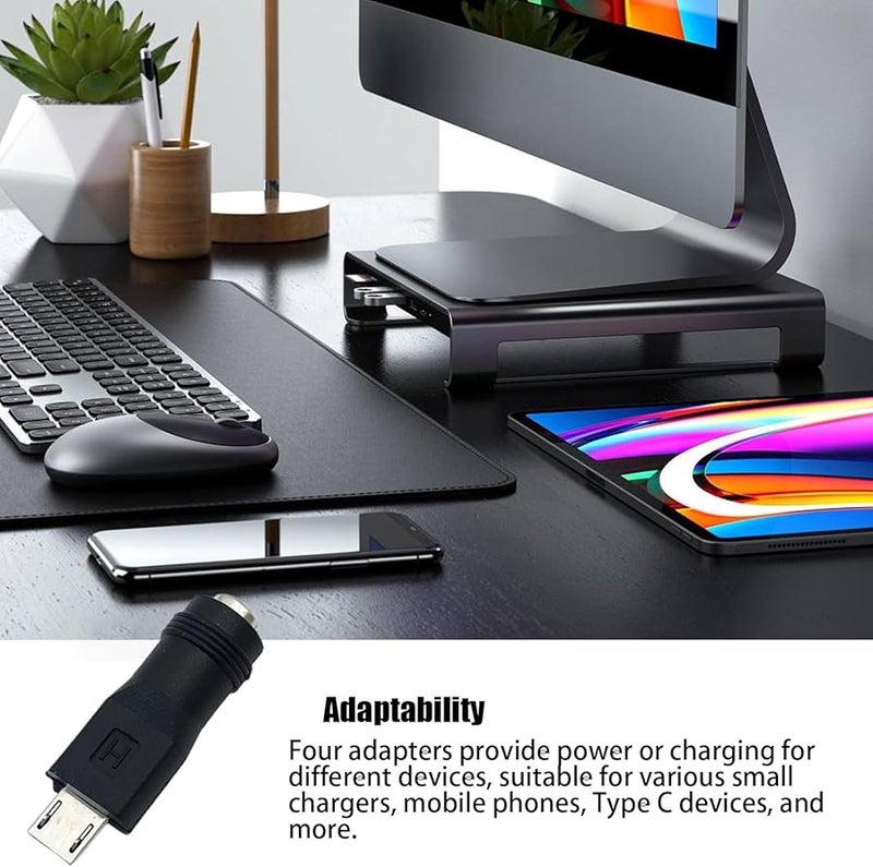 DC5521 Female To Male USB C To DC Adapter Charging Connector For Laptop PC - Image 3