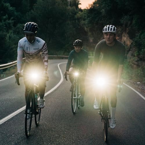 Knog Blinder Road 600 USB Rechargeable Bicycle Light - Powerful 400 Lumen Bike Headlight with Dual Spot & Flood LEDs, Waterproof, Lightweight 70g Design for Road Cycling Safety - Image 5