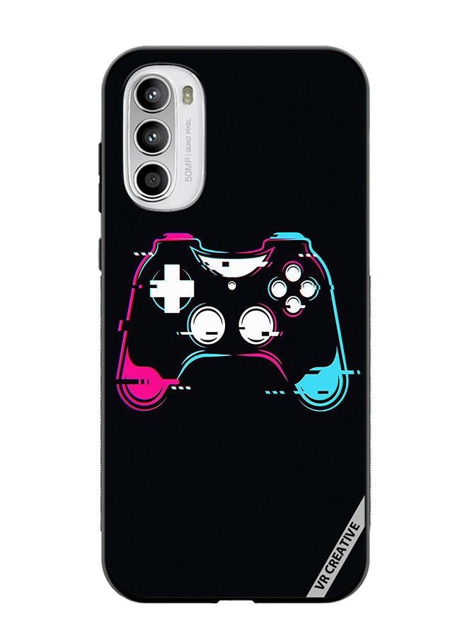 VR CREATIVE Protective Case Cover For Motorola Moto G82 Controller Setup Ps5 Ps4 Design Multicolour - Image 1
