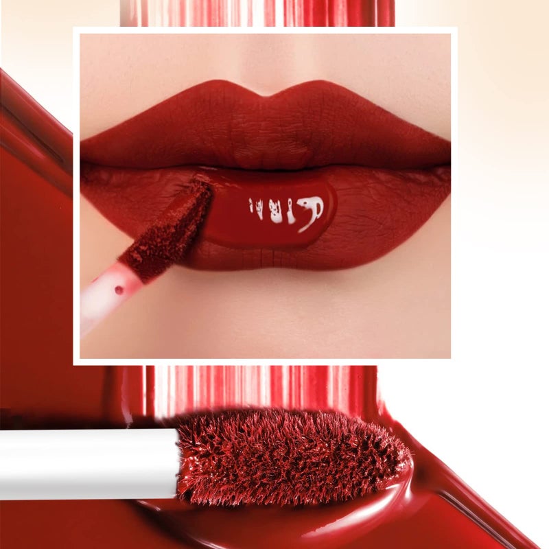 Bestland 12Pcs Makeup Matte Lipstick Lip Kit, Classic Nudes & Bold Reds Lipstick Set, Non-Stick Cup Not Fade Liquid Lipstick Waterproof Long Lasting Durable Nude Lip Gloss, labiales mate 24 horas originale - Image 4