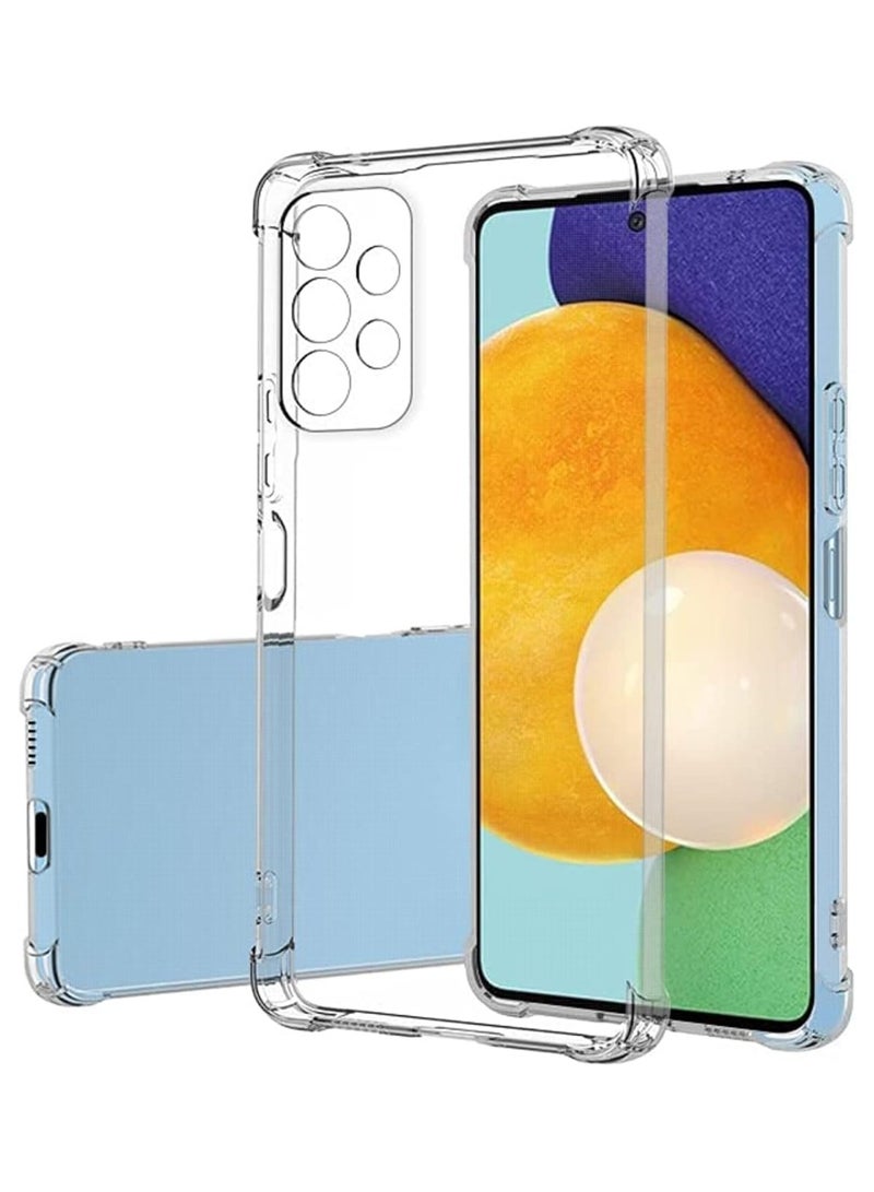 Bills Premium TPU Clear Protective Case for Samsung A53 5G - Slim, Flexible, Shock-Absorbent with Reinforced Corners - Image 1