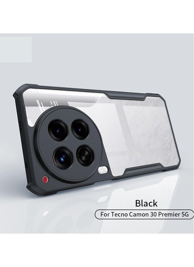 Case Compatible with Tecno Camon 30 Premier 5G, 【Droproof】 【Sweat-Proof】 【Fingerprint-Proof】 Shockproof Protective Phone Case Fits Tecno Camon 30 Premier 5G