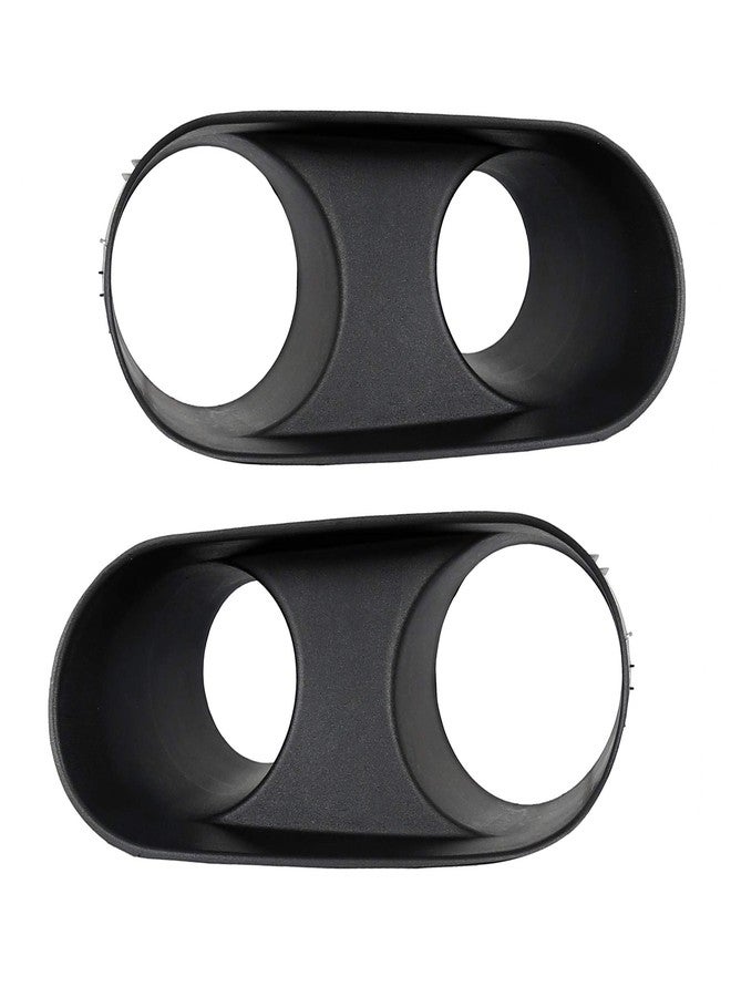 ECOTRIC Fog Light Bezel Trim Surround Compatible with 2003-2004 Ford Mustang SVT Cobra Pair Left & Right Set Replacement for 2R3Z-15B438-AA, 2R3Z-15B438-BA, 2R3Z15B438AA, 2R3Z15B438BA - Image 1