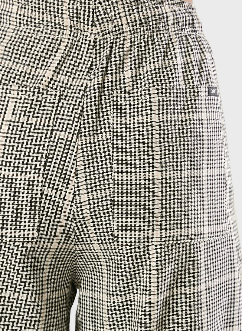 OBEY Yudo Plaid Pants