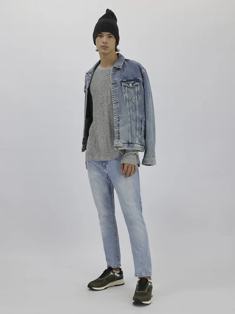 Men's Louis Y Skinny Leg Mid Waist Jeans