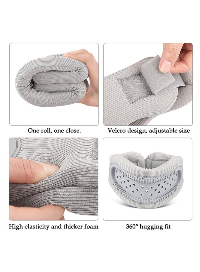 Neck Collar, Soft Foam Neck Brace for Neck Pain Relief and Support,Adjustable Neck Brace Keeps Vertebrae Stable and Aligned - Image 5