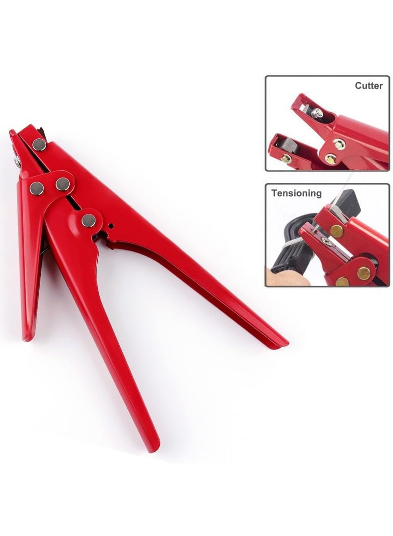 Professional Cable Tie Tool - Fast and Easy Tensioning and Cutting of Plastic Nylon Cable Ties up to 0.37 Inches - Durable Zip Tie Tool for Efficient Fastening - Image 2