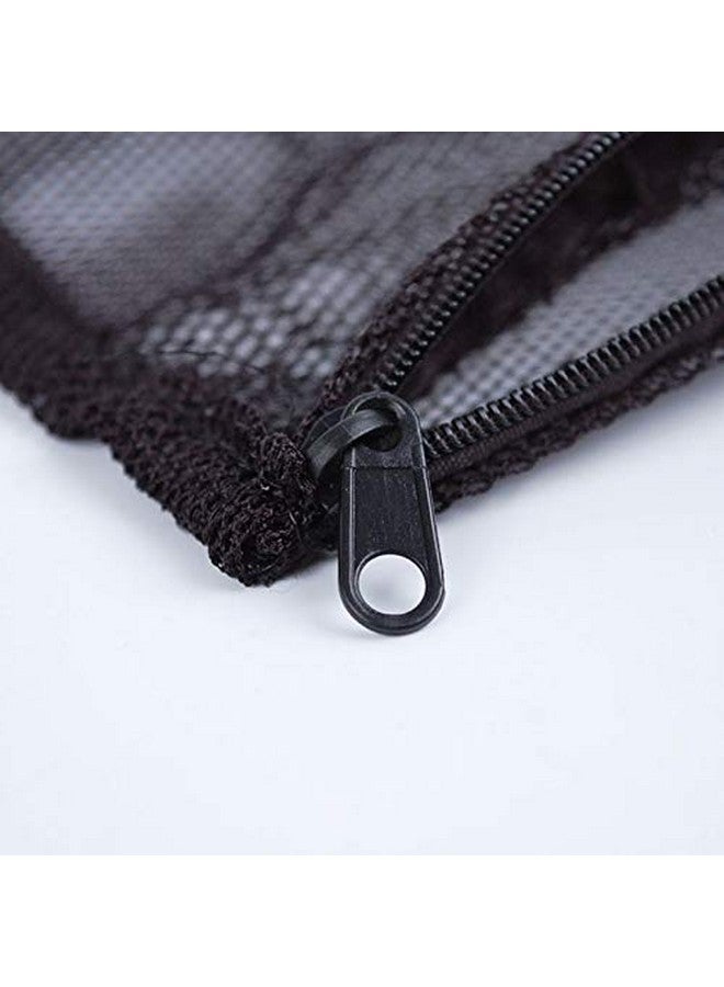 VAYINATO Media Bags For Aquarium Tank Filter With Zipper, 5 Pcs - Fish Tank Filter Media Mesh Bags - For Activated Carbon, Biospheres, Ceramic Rings (Black) By Petzlifeworld - Image 5
